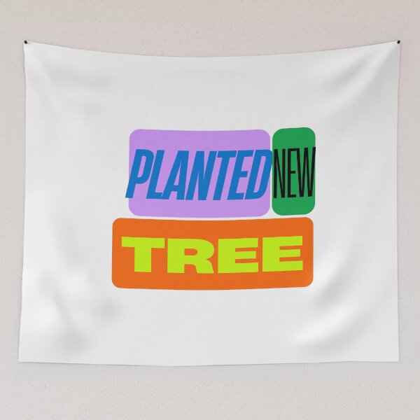 Item preview, Planted new tree designed and sold by ArtistTejal.