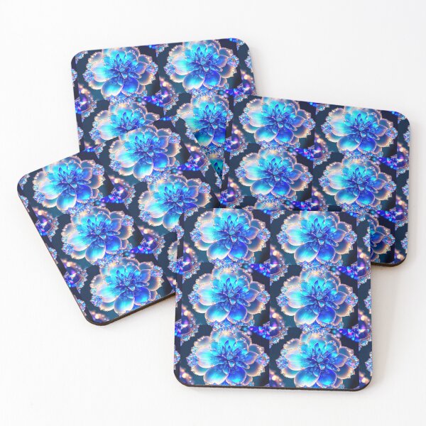 Item preview, Blue Crystal Floral Design  designed and sold by Heavens Blueprint & Designs.