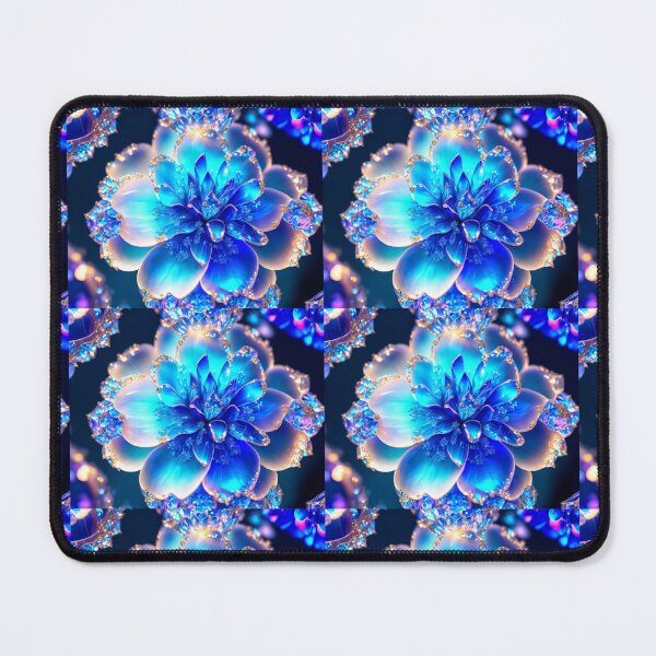 Item preview, Blue Crystal Floral Design designed and sold by Heavens Blueprint & Designs.