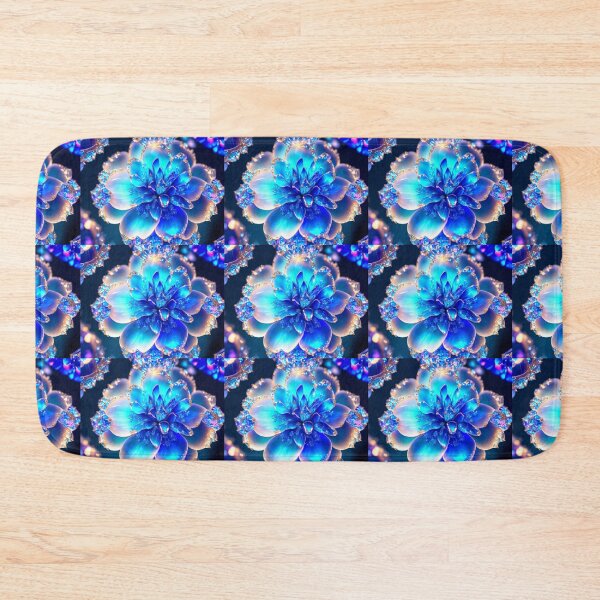 Item preview, Blue Crystal Floral Design  designed and sold by Heavens Blueprint & Designs.