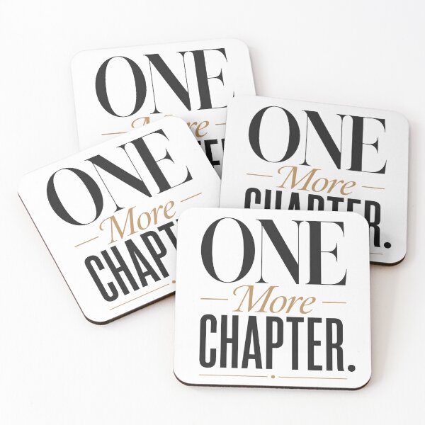Item preview, One More Chapter Book Lover Reading Quote designed and sold by the-dovlat.
