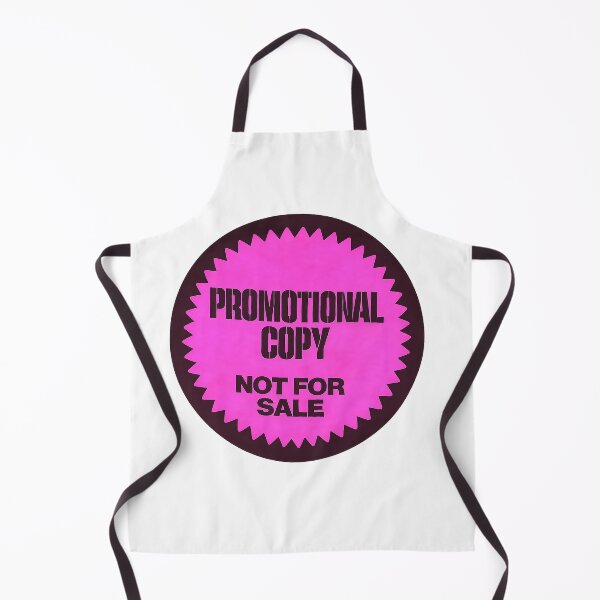 Item preview, Promotional Copy Not for Sale Vintage Record Store Sticker designed and sold by PIXEL POP DESIGNS - Beyond the Norm!.