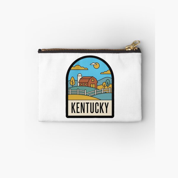Item preview, Minimalist Kentucky Countryside Farm Red Barn Retro Graphic designed and sold by Paper Drip.