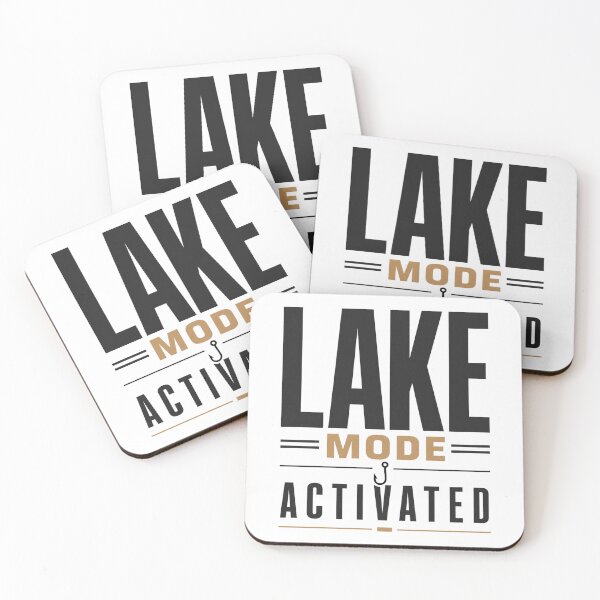 Item preview, Lake Mode Activated Weekend Cabin Lifestyle Quote designed and sold by the-dovlat.