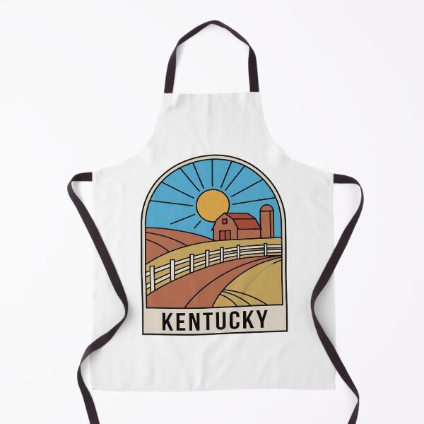 Item preview, Minimalist Kentucky Countryside Farm Red Barn Retro Graphic designed and sold by Paper Drip.