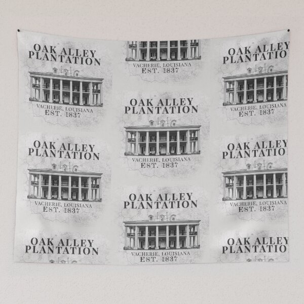 Item preview, Oak Alley Plantation (Vacherie, Louisiana) Hero Graphic designed and sold by GhostlyWorld.
