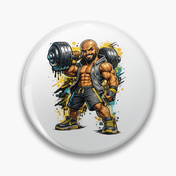 Item preview, Funny Bodybuilder designed and sold by AlexLineArt.
