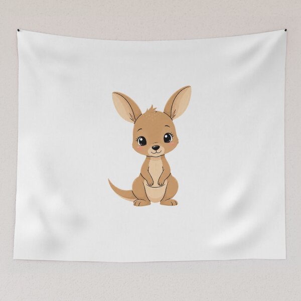 Item preview, Cute Baby Kangaroo designed and sold by Mysthor-Designs.