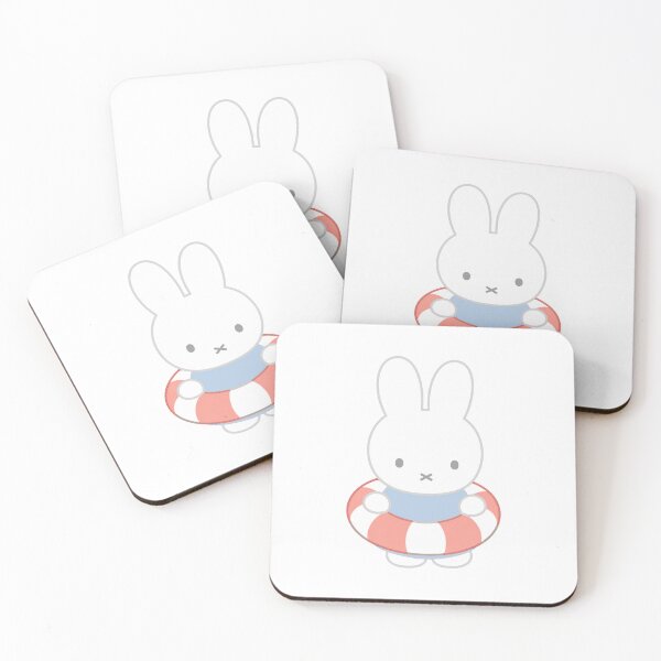 Item preview, Miffy Swimming With A Poolring designed and sold by xoxo, marie.