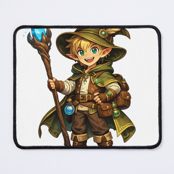 Item preview, Elf Mage Adventurer designed and sold by LumatoneStudio.