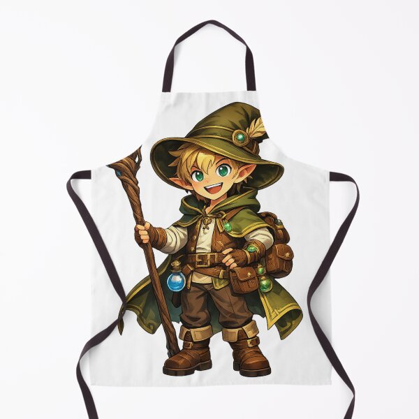 Item preview, Elf Mage Adventurer designed and sold by LumatoneStudio.