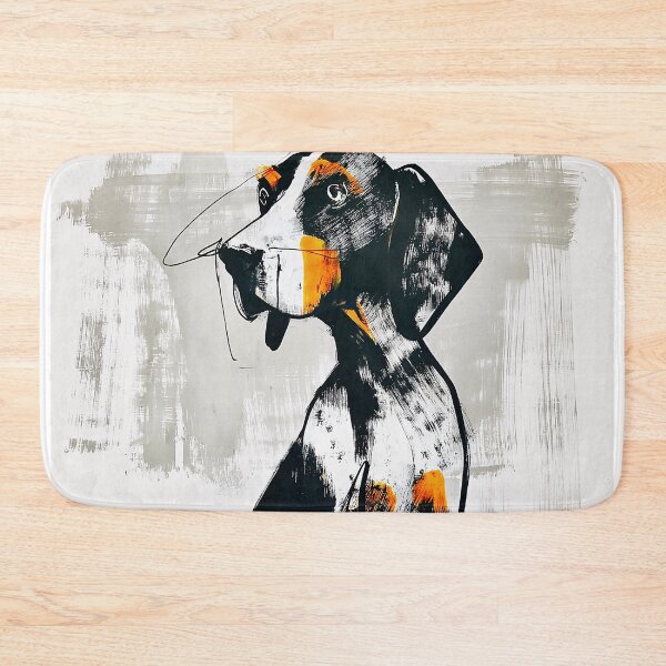 Item preview, Abstract Portrait of a German Shorthaired Pointer designed and sold by lautir.