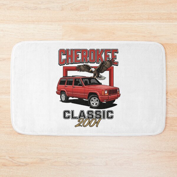Item preview, Cherokee XJ Classic 2001 Patriotic Eagle Retro Off-Road Red [White Shirt Only] designed and sold by Off-Road-Zone.