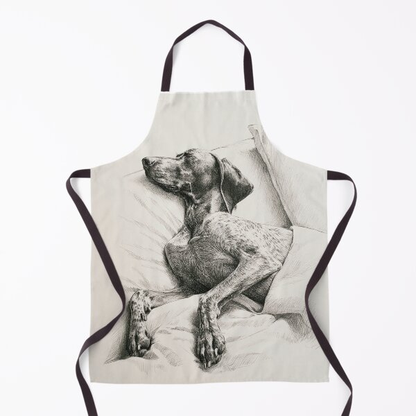 Item preview, Sleeping German Shorthaired Pointer on Pillow designed and sold by lautir.