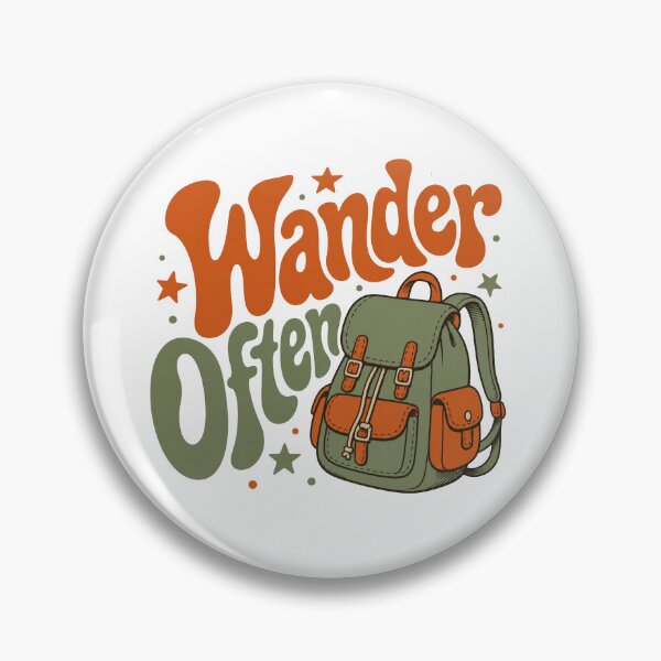 Item preview, Wander Often designed and sold by GrooveAndGlow.