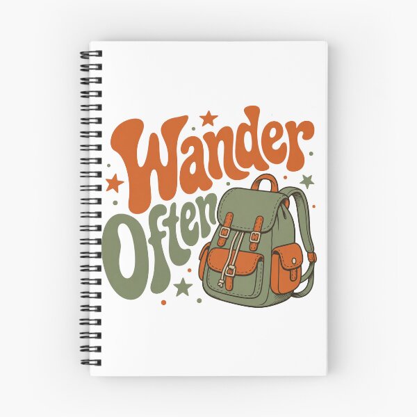 Item preview, Wander Often designed and sold by GrooveAndGlow.