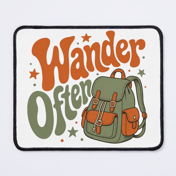 Item preview, Wander Often designed and sold by GrooveAndGlow.