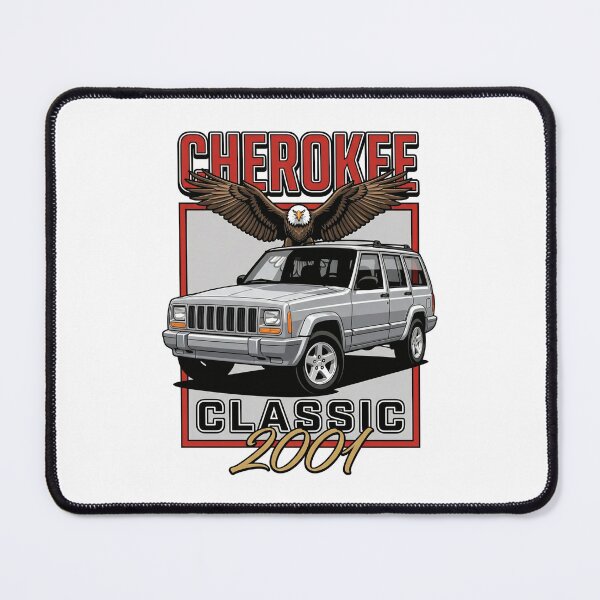Item preview, Cherokee XJ Classic 2001 Patriotic Eagle Retro Off-Road Silver designed and sold by Off-Road-Zone.