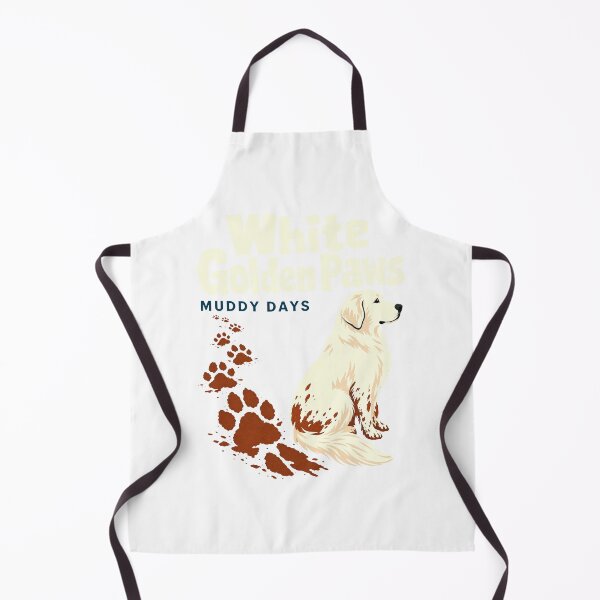 Item preview, White Golden Mom – Muddy Paws designed and sold by pirminio.