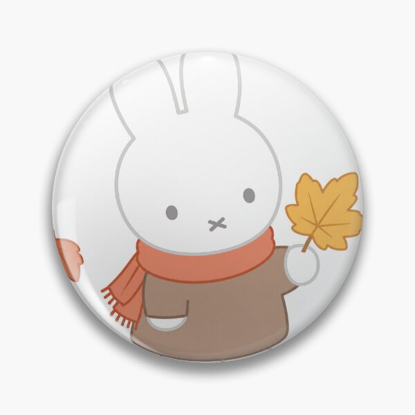 Item preview, Miffy With Autumn Leaves designed and sold by xoxo, marie.