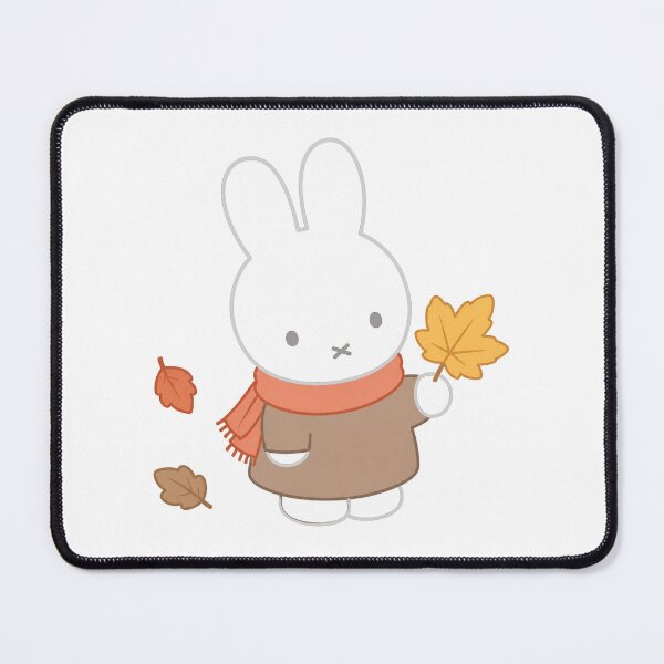 Item preview, Miffy With Autumn Leaves designed and sold by xoxo, marie.