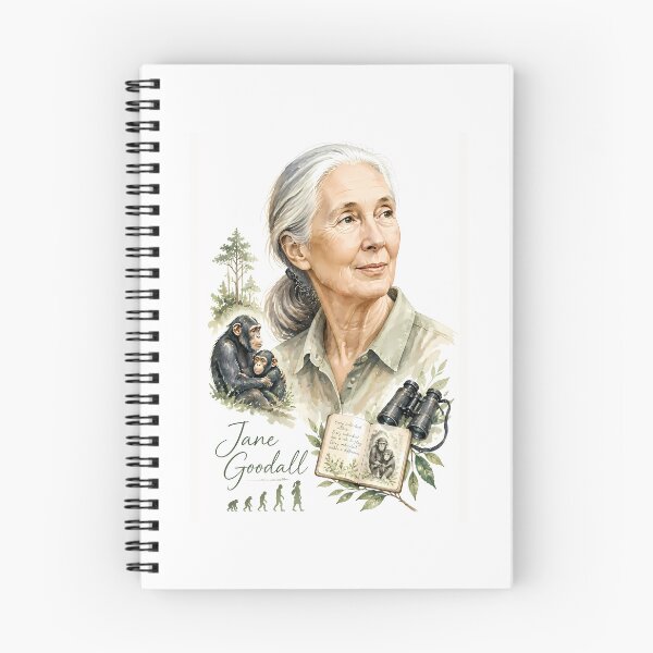 Item preview, Jane Goodall designed and sold by Sarcastic designs.