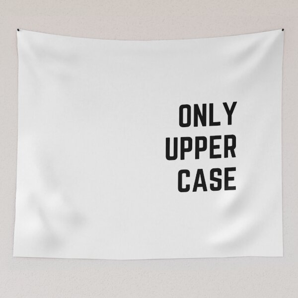 Item preview, Only upper case designed and sold by ArtistTejal.