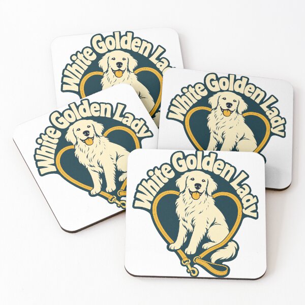 Item preview, White Golden Retriever Mom designed and sold by pirminio.