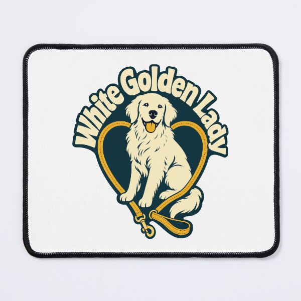 Item preview, White Golden Retriever Mom designed and sold by pirminio.