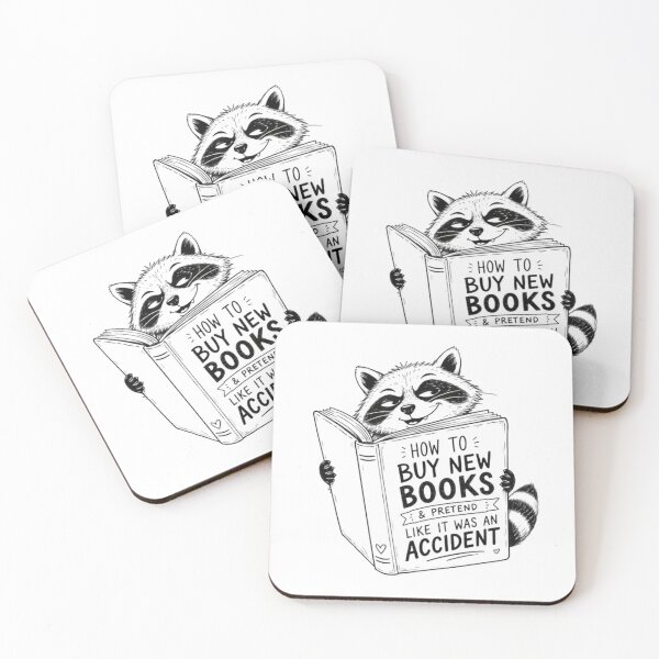 Item preview, How To Buy New Books & Pretend Like It Was An Accident Book Lover Reader designed and sold by SkeletonsDanger.