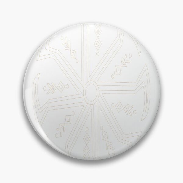Item preview, Kolovrat Sun Wheel — Slavic Folk Symbol Line Art designed and sold by kolowrotmoon.