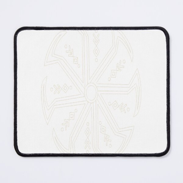 Item preview, Kolovrat Sun Wheel — Slavic Folk Symbol Line Art designed and sold by kolowrotmoon.