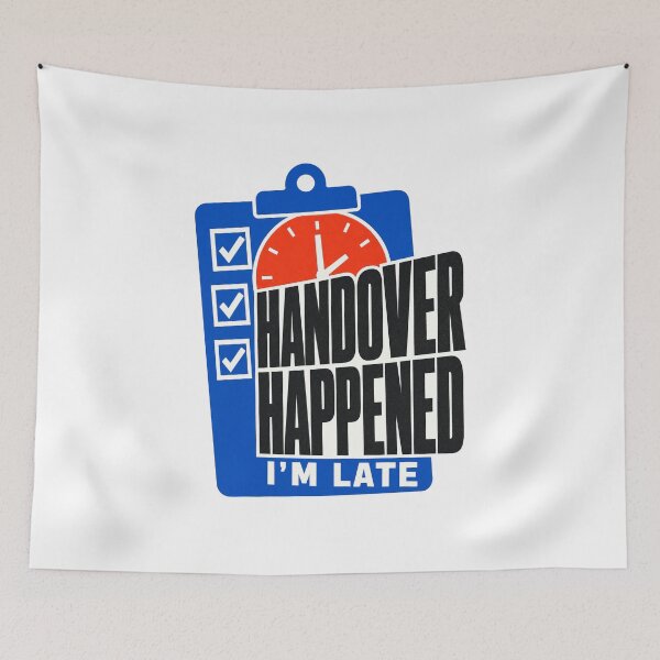 Item preview, Handover happened, I'm late designed and sold by pirminio.