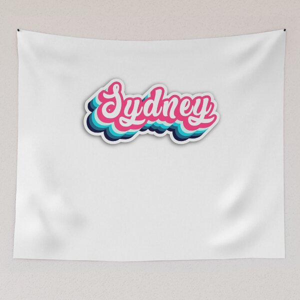 Item preview, Sydney Personalized Name Identity Gift designed and sold by SkeletonsDanger.