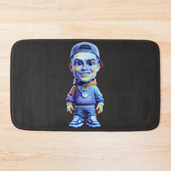 Item preview, Cool Hip Hop Football Legend CR7 Cartoon Streetwear Art designed and sold by Dream Weave Studio.