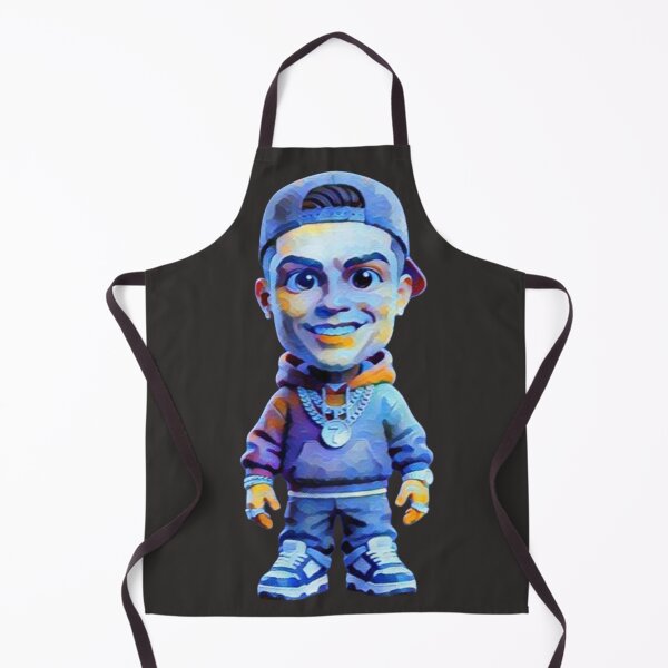 Item preview, Cool Hip Hop Football Legend CR7 Cartoon Streetwear Art designed and sold by Dream Weave Studio.