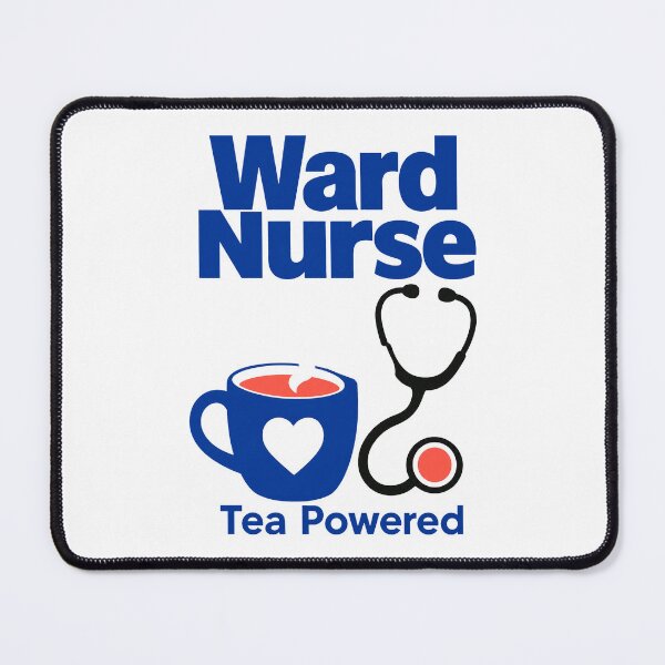 Item preview, Ward Nurse Tea Powered Humor designed and sold by pirminio.