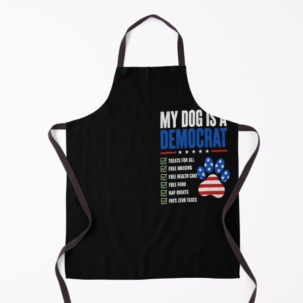 Item preview, My Dog Is A Democrat Funny Pet Politics designed and sold by Marblaes00.