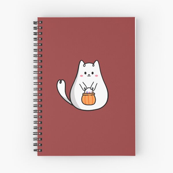 Item preview, Cute Halloween Cat with Pumpkin Candy Bucket | Kawaii Black Cat Trick or Treat | Spooky Cute Halloween Design designed and sold by Elite Wall Art.
