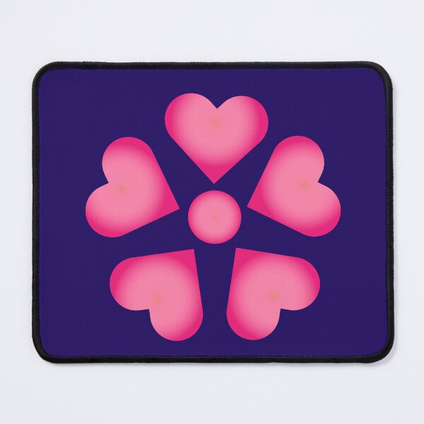 Item preview, Pink Heart Flower Gradient Valentine Mandala Pop Art designed and sold by SolutionsArt.