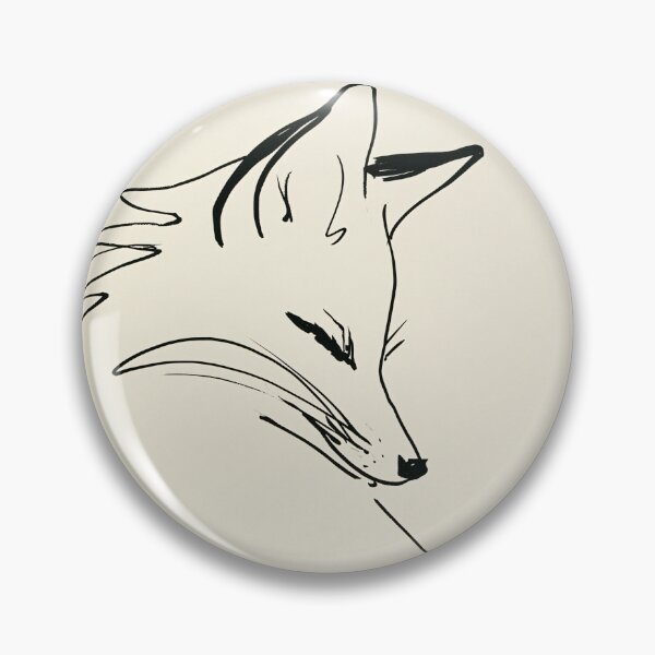 Item preview, Minimalist Fox Line Art designed and sold by lautir.