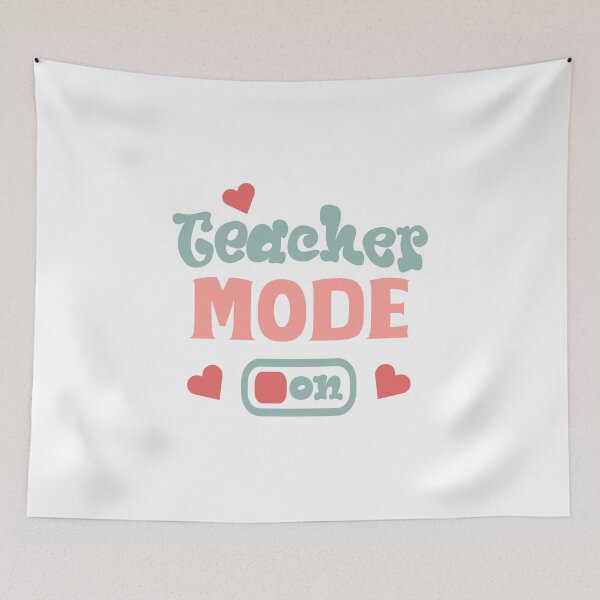 Item preview, Teach Mode ON School Teacher Gift designed and sold by Florele.