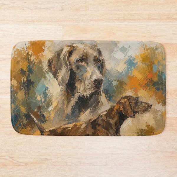 Item preview, German Shorthaired Pointer – Expressive Oil Painting on Canvas designed and sold by TammyHunterArt.