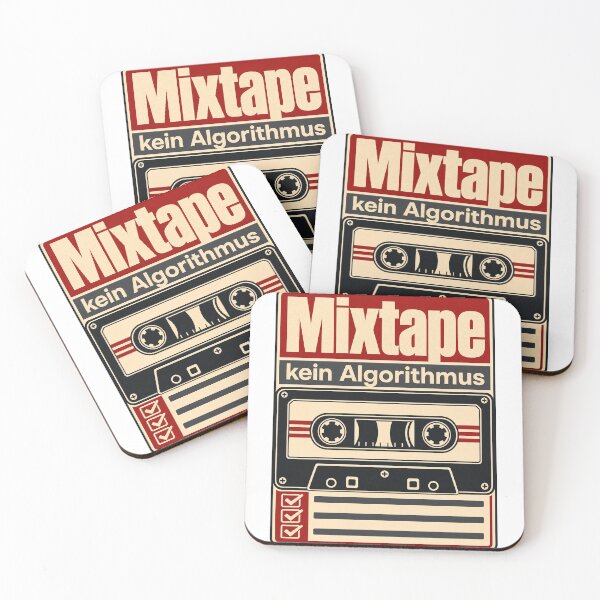 Item preview, Mixtape, no algorithm, retro designed and sold by pirminio.
