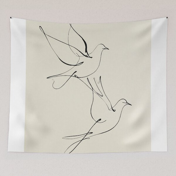 Item preview, Elegant doves in Flight designed and sold by lautir.