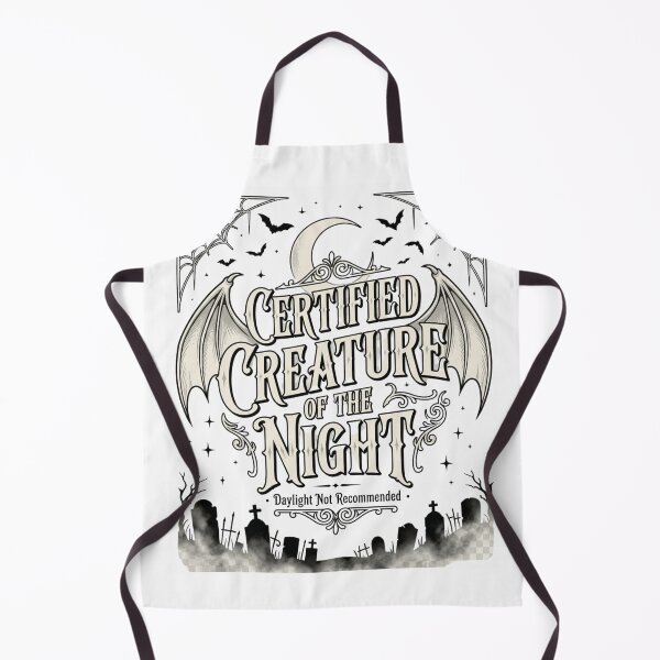 Item preview, Retro Creature Of The Night Funny Gothic Halloween Moon Bats Design designed and sold by ZAKE-store.