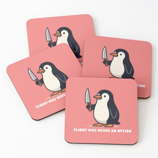 Item preview, Flight Was Never An Option - Funny Penguin Knife  designed and sold by Gbriel3.