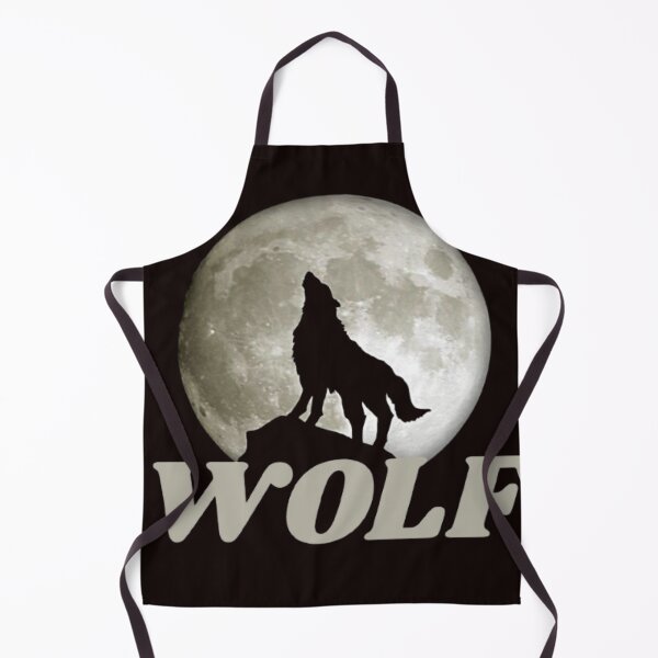 Item preview, Vintage Wolf Howling at Moon Streetwear designed and sold by DesignZeoxsyArt.