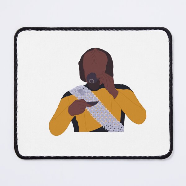 Item preview, A Klingon and His Tea designed and sold by RoseDesigns05.