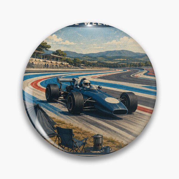 Item preview, Racing Circuit - Le Castellet Moto Sticker designed and sold by Collect the Roads.